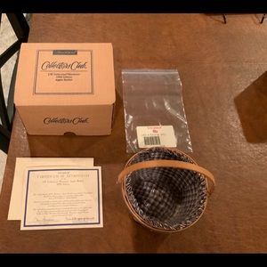 Longaberger JW Miniature Apple Basket